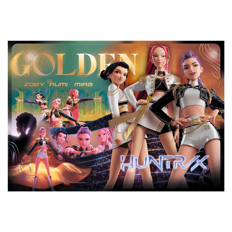 ギャラリービューアに画像をロードする, Clementoni k-pop demon hunters puzzel 1000 stukjes van compact - kpop huntrix - k pop legpuzzel hobby cadeau voor kinderen vanaf 6 jaar