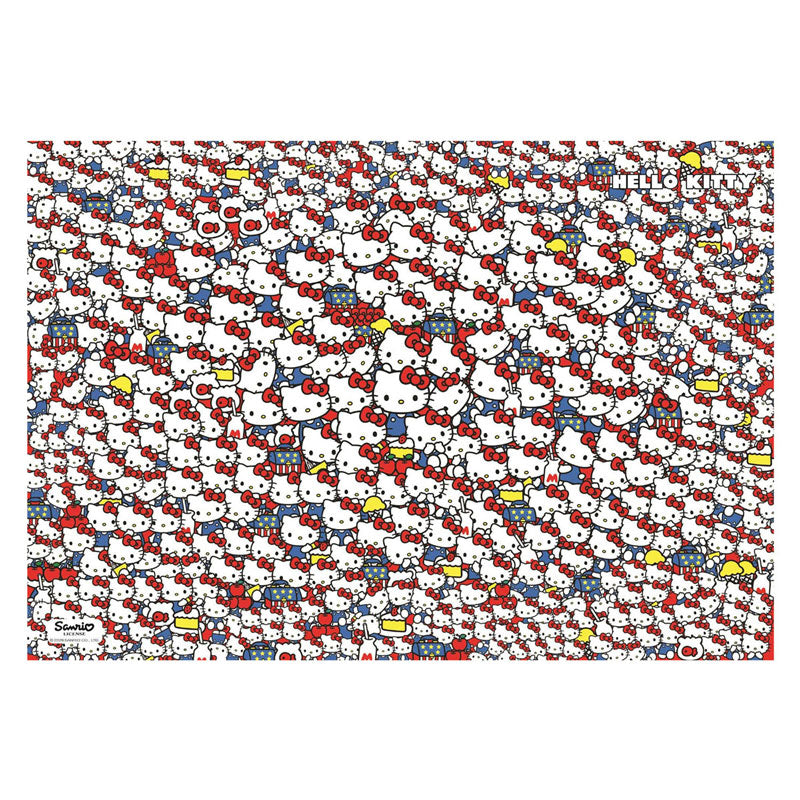 Afbeelding laden in galerijviewer, Clementoni onmogelijke legpuzzel hello kitty - 1000st.