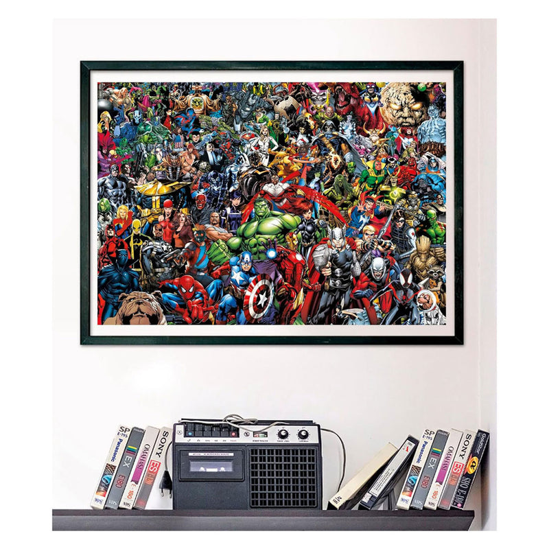 Afbeelding laden in galerijviewer, Clementoni onmogelijke legpuzzel marvel - 1000st.