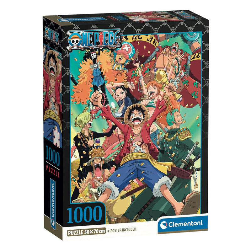 ギャラリービューアに画像をロードする, Clementoni legpuzzel one piece luffy - 1000st.