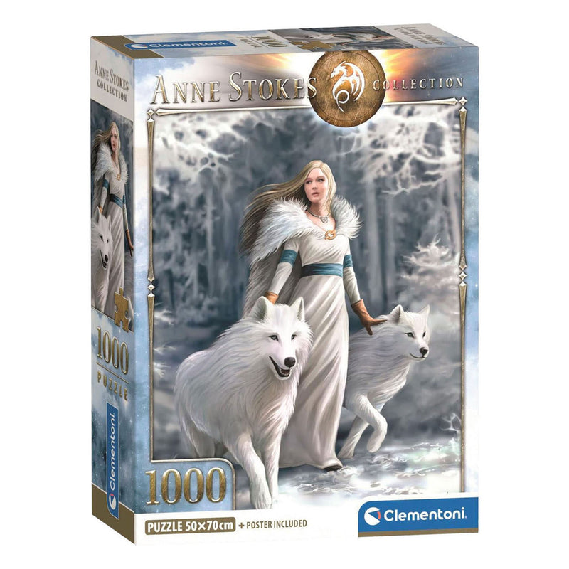 ギャラリービューアに画像をロードする, Clementoni legpuzzel anne stokes winter guardians - 1000st.