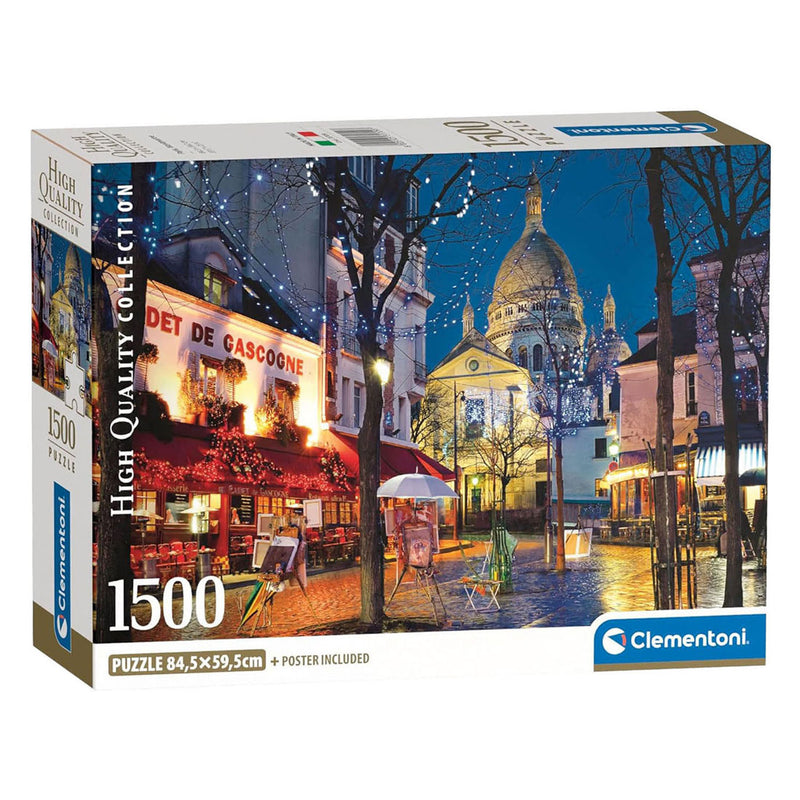 Afbeelding laden in galerijviewer, Clementoni legpuzzel parijs montmartre - 1500st.