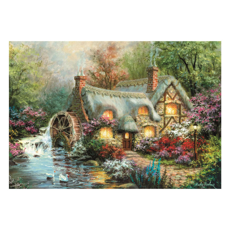 ギャラリービューアに画像をロードする, Clementoni legpuzzel country retreat - 1500st.