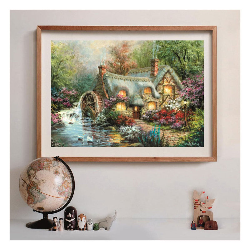 ギャラリービューアに画像をロードする, Clementoni legpuzzel country retreat - 1500st.