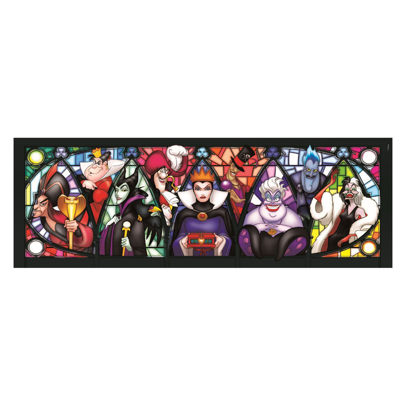 ギャラリービューアに画像をロードする, Clementoni legpuzzel disney villains panorama - 1000st.