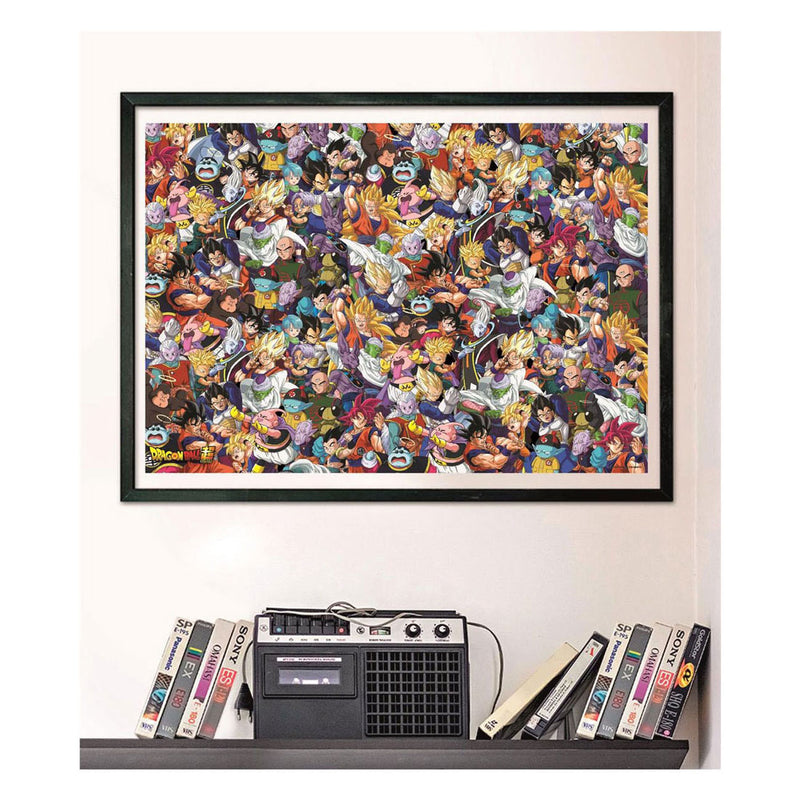 Afbeelding laden in galerijviewer, Clementoni onmogelijke legpuzzel dragonball - 1000st.