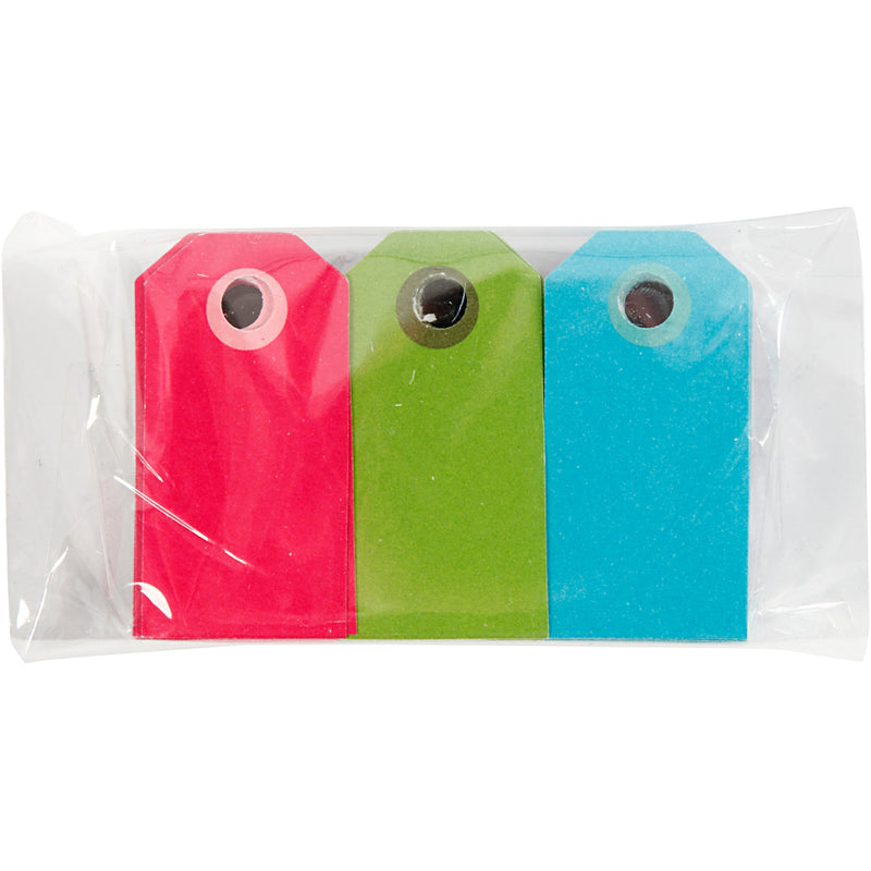 Cargue la imagen en el visor de la galería, Https: www.cchobby.nl cadeaulabels-afm-6x3-cm-inhoud-kan-varieren-diverse-kleuren-200-div-1-doos