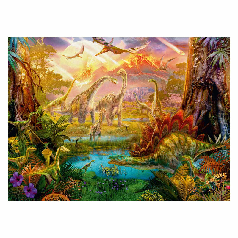 Load image into Gallery viewer, Ravensburger Land van de Dinosauriers Legpuzzel, 500st.