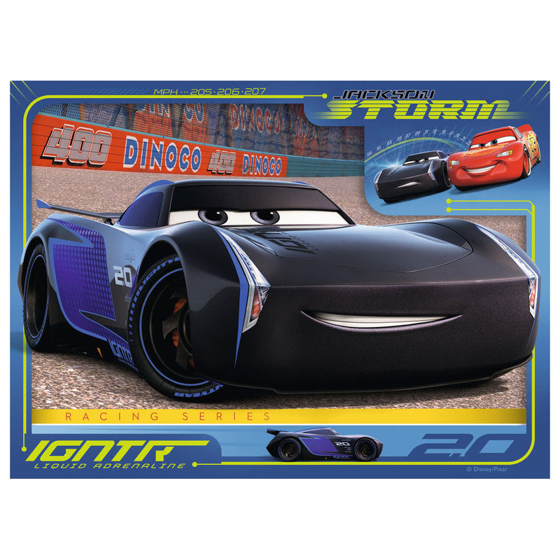 Afbeelding laden in galerijviewer, Ravensburger puzzel disney cars 3 let's race! - 12+16+20+24 stukjes