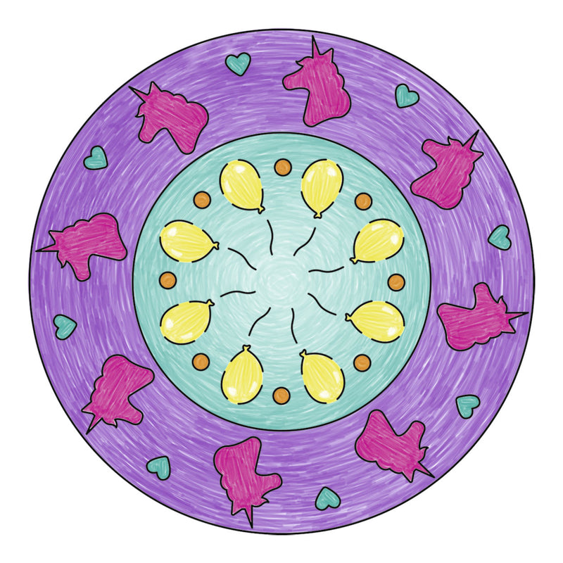 ギャラリービューアに画像をロードする, Ravensburger mini mandala-designer - eenhoorn