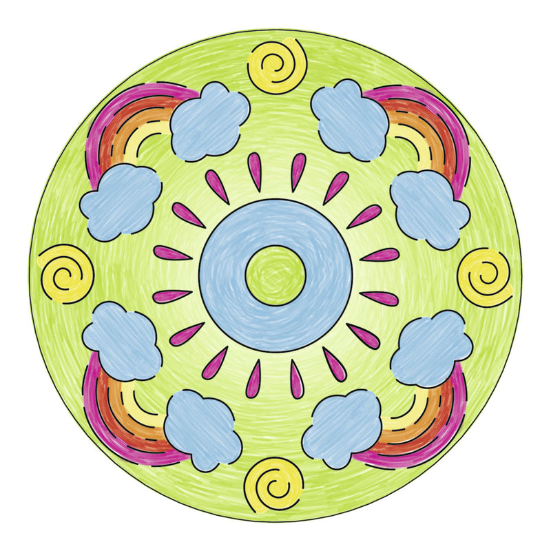 ギャラリービューアに画像をロードする, Ravensburger mini mandala-designer - eenhoorn