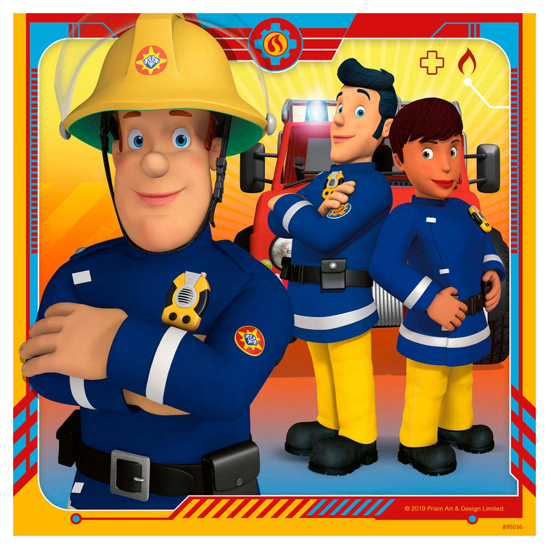 Load image into Gallery viewer, Ravensburger - Brandweerman Sam - Onze held Sam 3x49st.