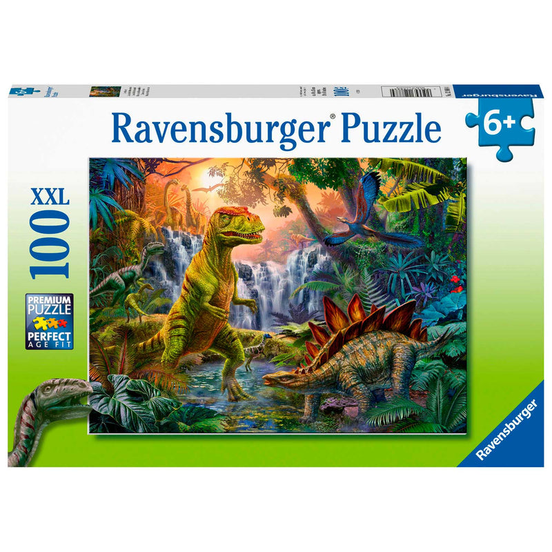 Load image into Gallery viewer, Ravensburger Oase van Dinosaurussen Puzzel 100st. XXL
