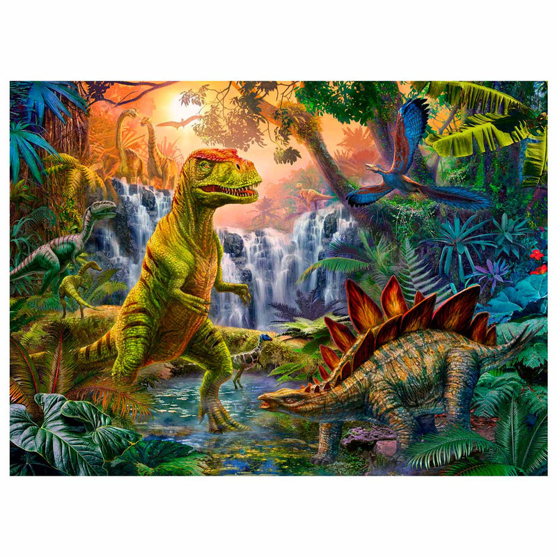 Load image into Gallery viewer, Ravensburger Oase van Dinosaurussen Puzzel 100st. XXL