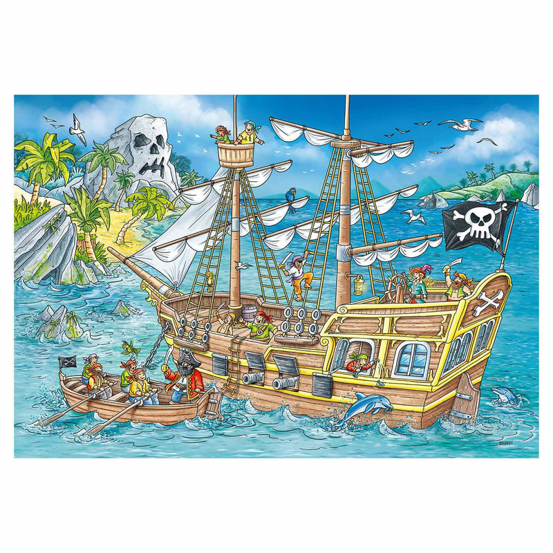 Load image into Gallery viewer, Ravensburger Avontureneiland 2x24 stuks