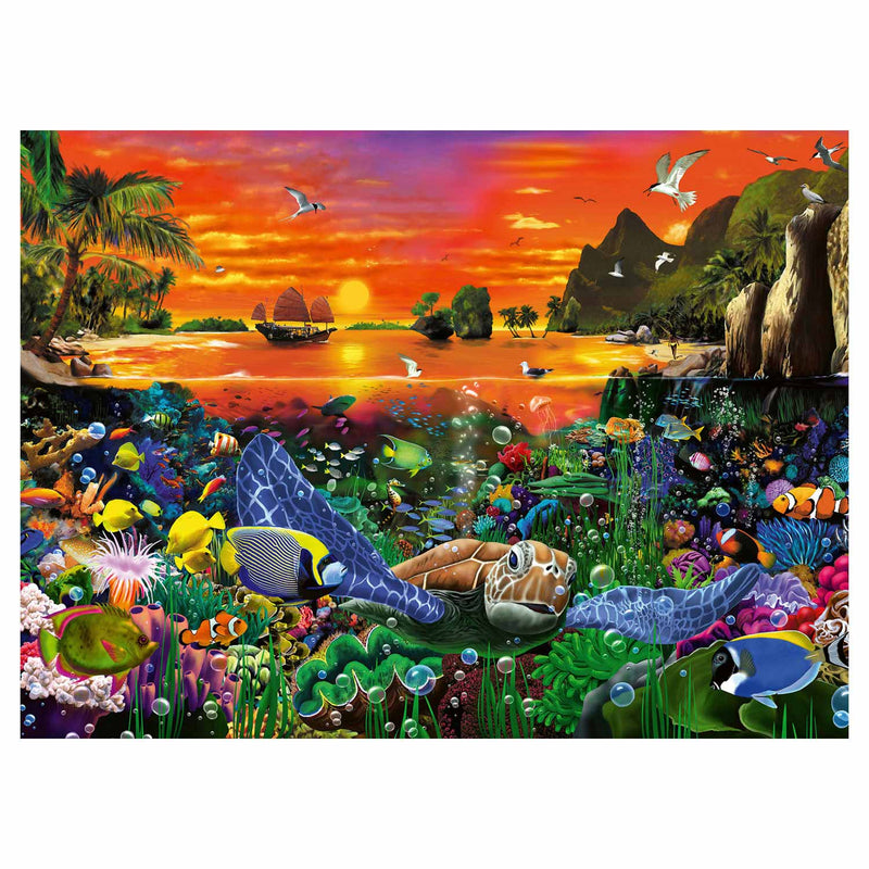 Load image into Gallery viewer, Ravensburger Schildpad in het Rif, 500st.