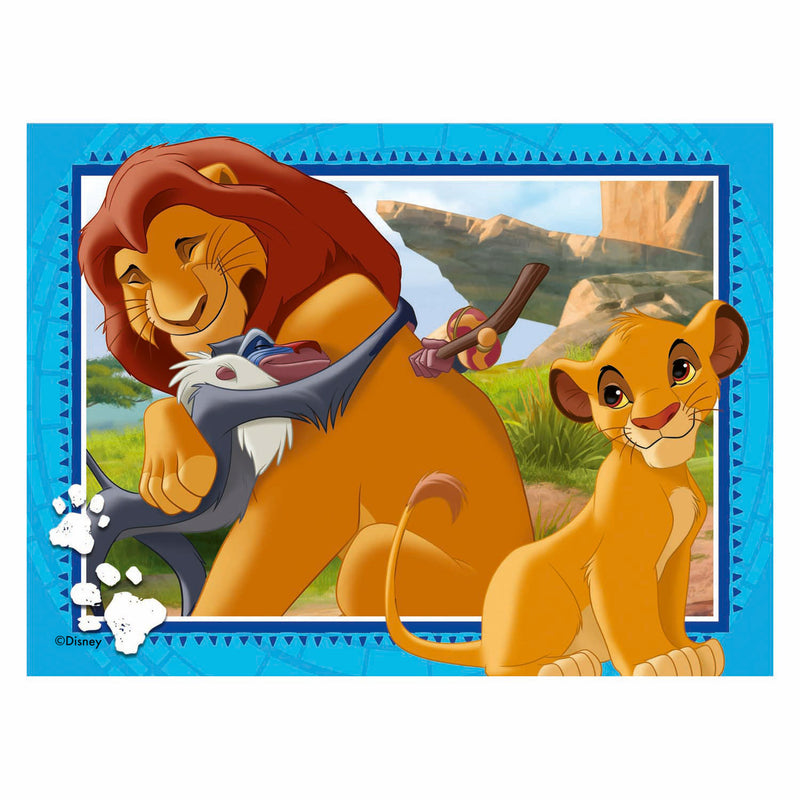 Load image into Gallery viewer, Ravensburger the lion king 4-in-1 puzzel