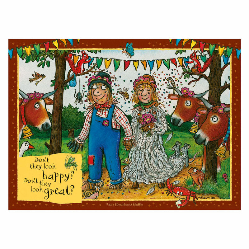 Load image into Gallery viewer, Ravensburger legpuzzel trouwerij op de boerderij - 4 puzzels