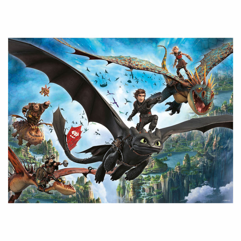 ギャラリービューアに画像をロードする, Ravensburger legpuzzel draken en helden - 150st. xxl