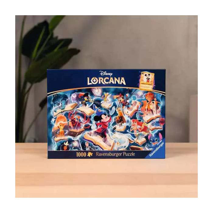 Afbeelding laden in galerijviewer, Ravensburger legpuzzel disney lorcana glimmers of the realm: steel - 1000st.