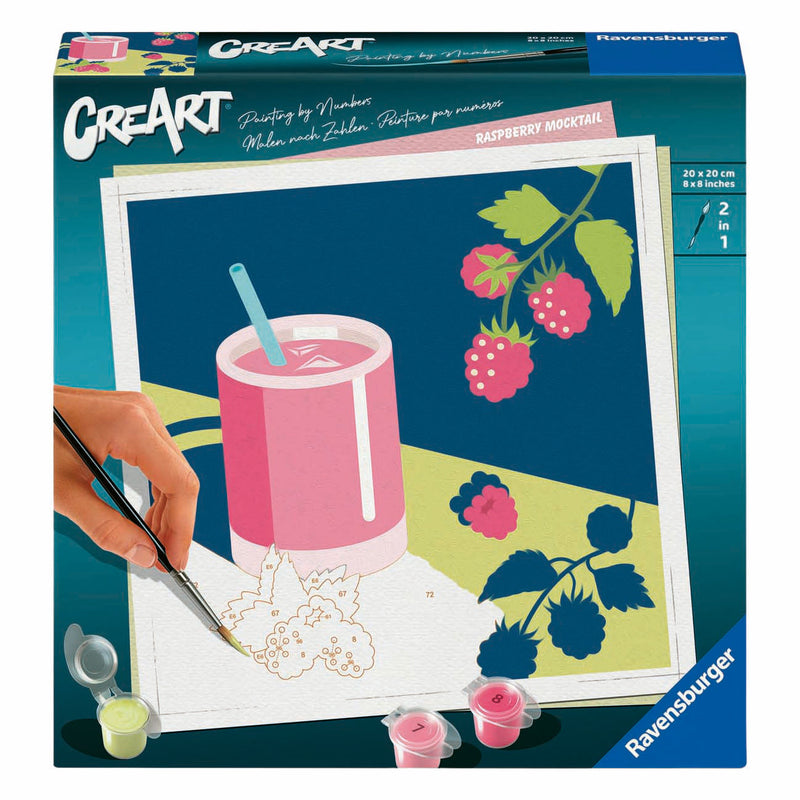 Load image into Gallery viewer, Ravensburger creart schilderen op nummer - framboos