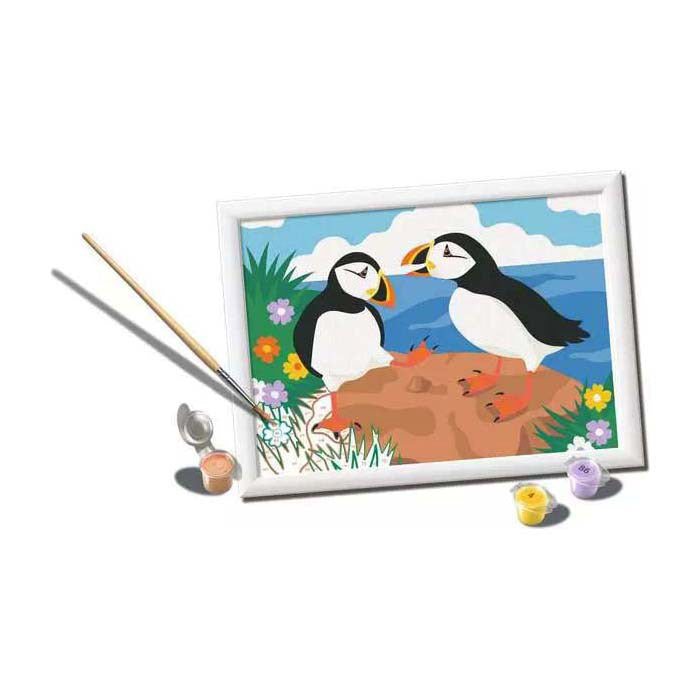 Load image into Gallery viewer, Ravensburger creart papegaaien duiker