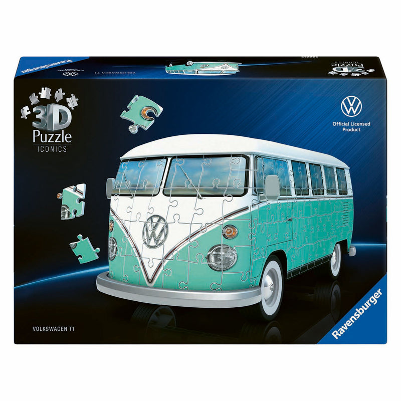 Load image into Gallery viewer, Ravensburger 3d puzzel iconics volkswagen t1 - 185st.