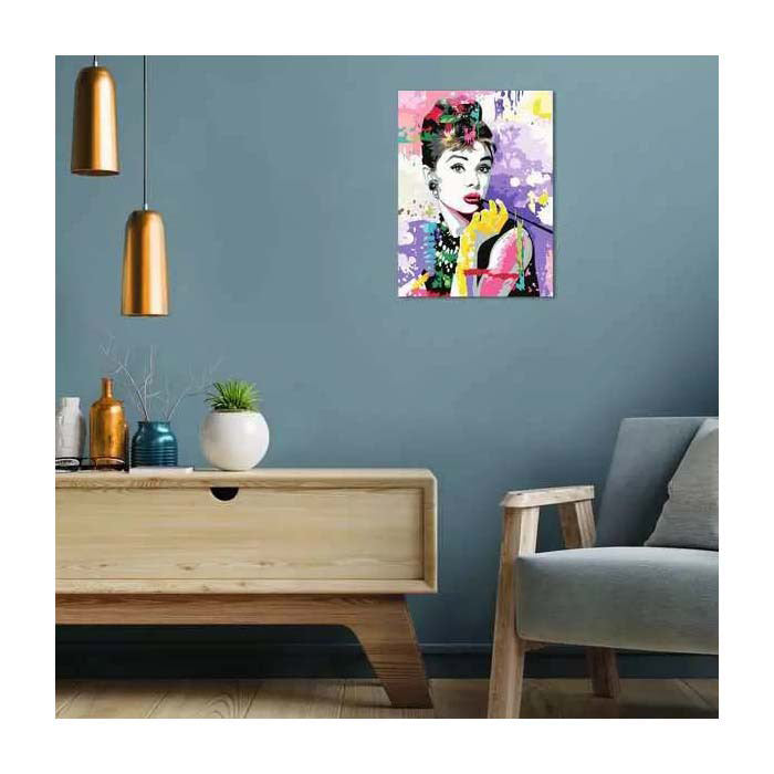 Load image into Gallery viewer, Ravensburger creart schilderen op nummer - audrey hepburn
