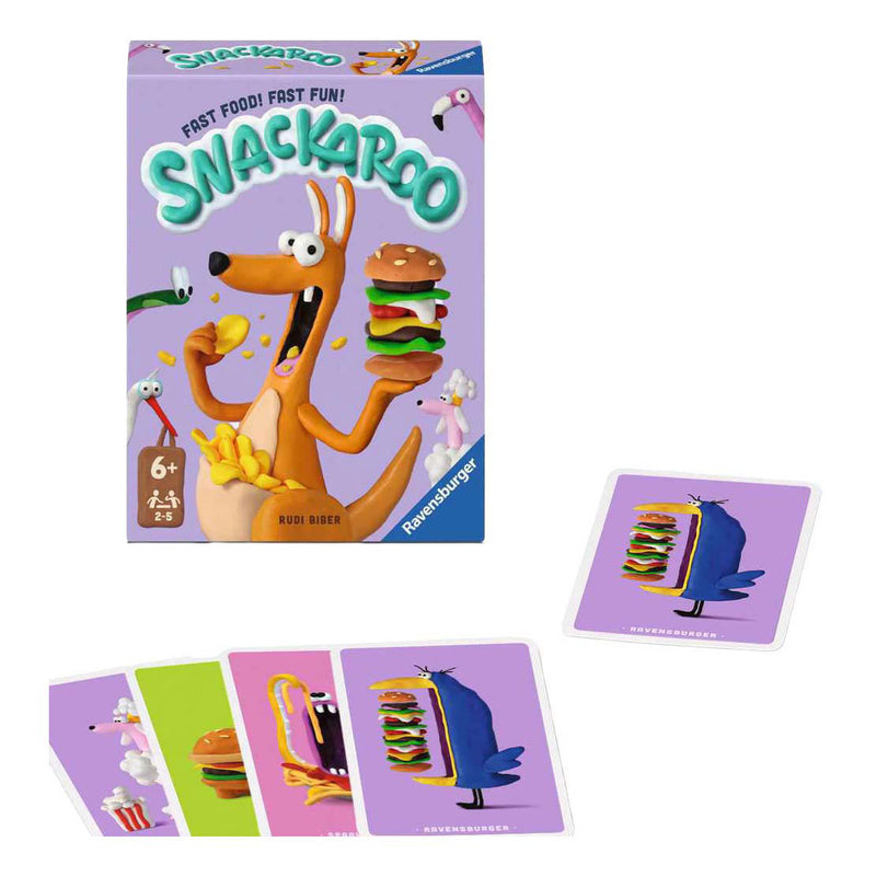 Load image into Gallery viewer, Ravensburger snackaroo kaartspel