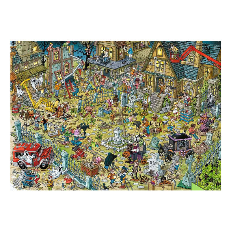 Afbeelding laden in galerijviewer, Ravensburger – movie set 2: haunted house – legpuzzel – 1000 stukjes