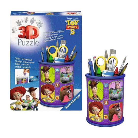 Afbeelding laden in galerijviewer, Ravensburger 3d puzzel - pennenbak toy story 5