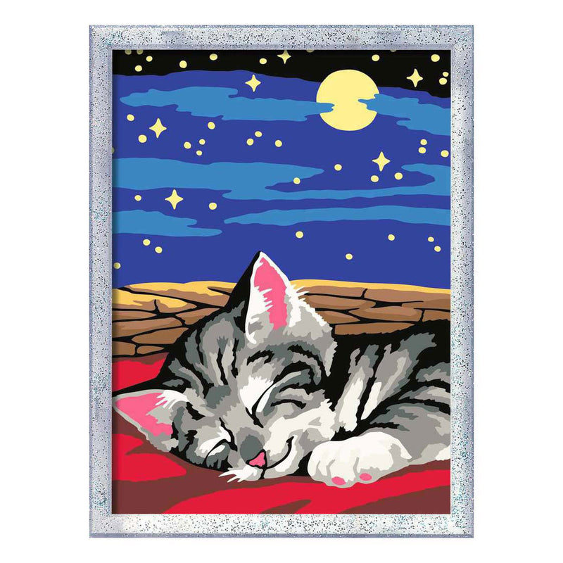 Afbeelding laden in galerijviewer, Ravensburger – creart: dreaming cats – schilderen op nummer