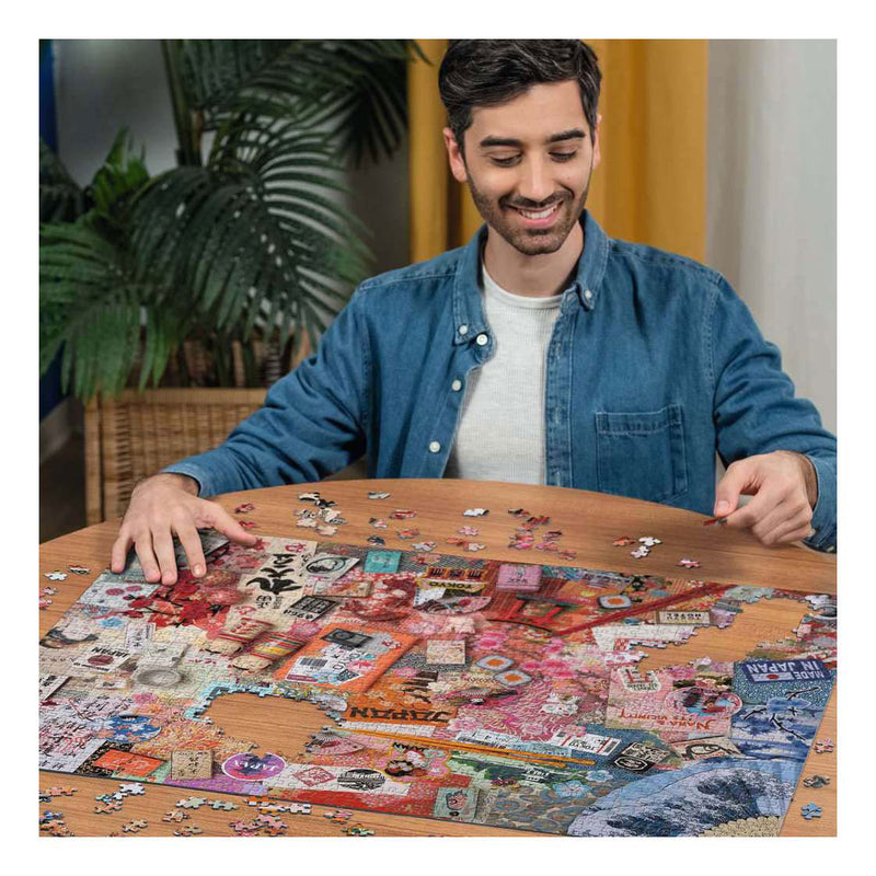 Afbeelding laden in galerijviewer, Ravensburger – reis naar tokio – legpuzzel – 1500 stukjes
