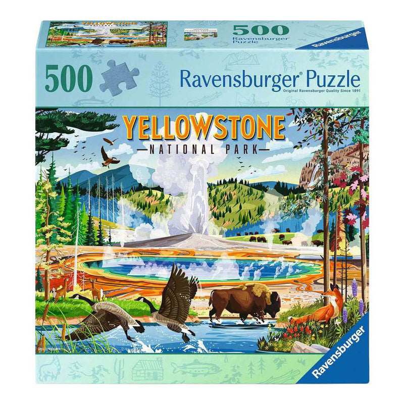 Load image into Gallery viewer, Ravensburger legpuzzel yellowstone national park - 500st.