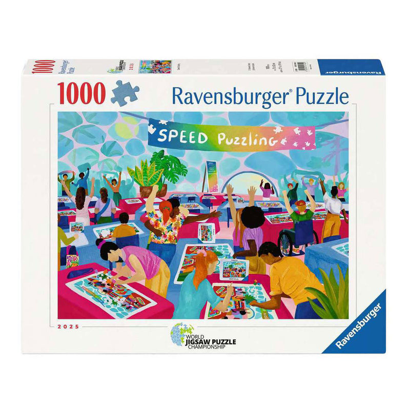 Load image into Gallery viewer, Ravensburger legpuzzel speed puzzling - 1000st.