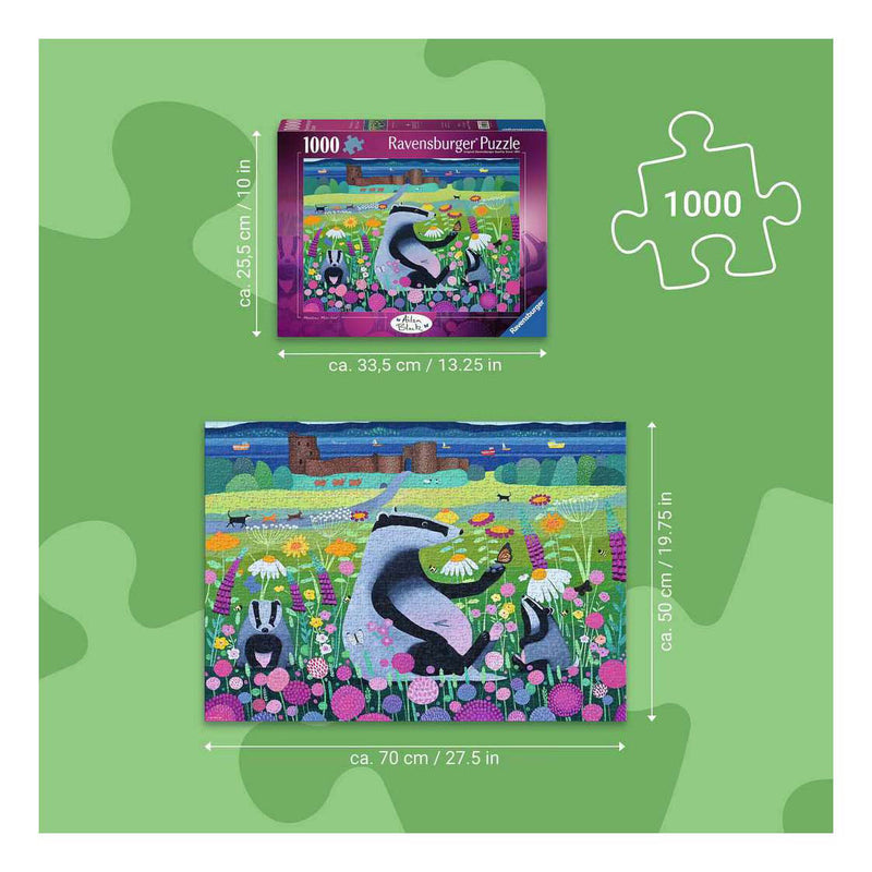 Afbeelding laden in galerijviewer, Ravensburger – weidevrienden – legpuzzel – 1000 stukjes
