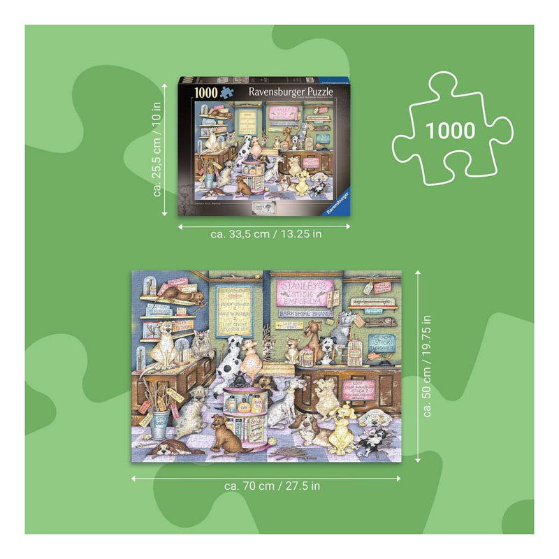 Load image into Gallery viewer, Ravensburger puzzel dapper dog's 1000st