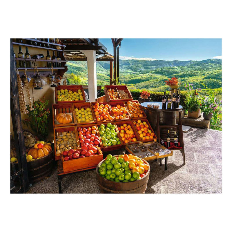Chargez l'image dans la visionneuse de la galerie, Ravensburger – groente- en fruitmarkt, kroatië – legpuzzel – 500 stukjes