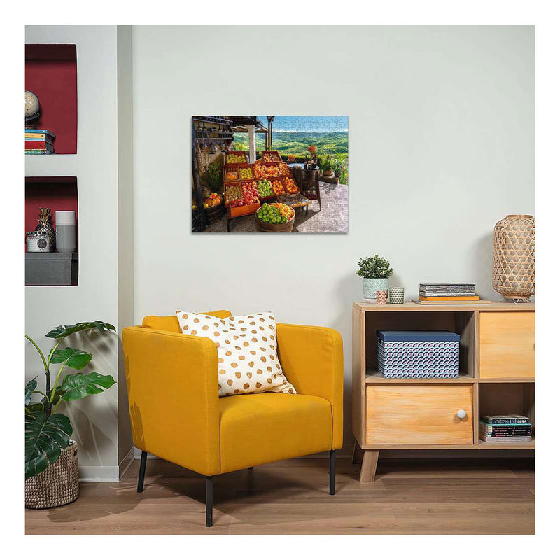 Afbeelding laden in galerijviewer, Ravensburger – groente- en fruitmarkt, kroatië – legpuzzel – 500 stukjes