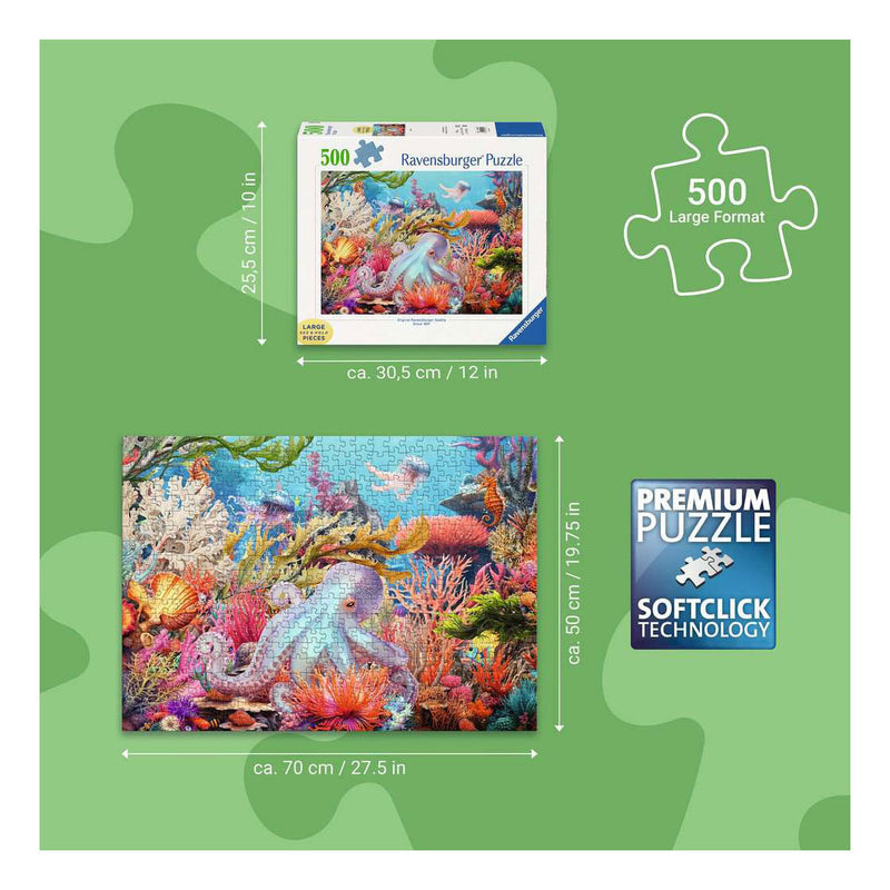 Afbeelding laden in galerijviewer, Ravensburger – reef life – legpuzzel – 1000 stukjes