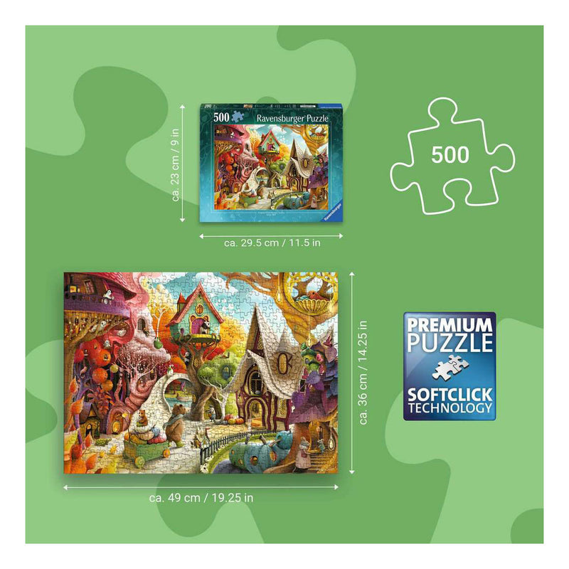 Afbeelding laden in galerijviewer, Ravensburger – home sweet home – legpuzzel – 500 stukjes