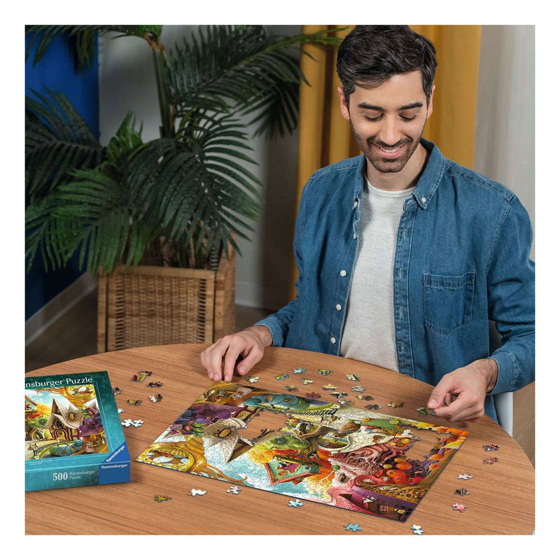 Afbeelding laden in galerijviewer, Ravensburger – home sweet home – legpuzzel – 500 stukjes