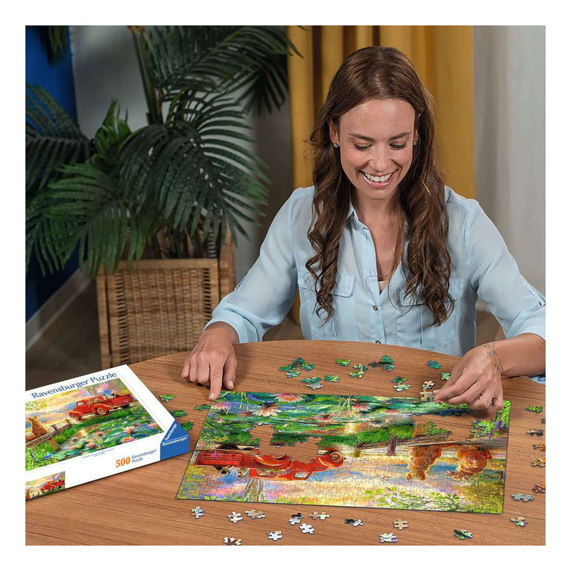 Load image into Gallery viewer, Ravensburger puzzel summer love 500pcs