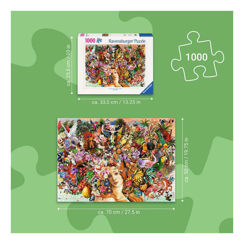 Afbeelding laden in galerijviewer, Ravensburger – creatieve gedachten – legpuzzel – 1000 stukjes