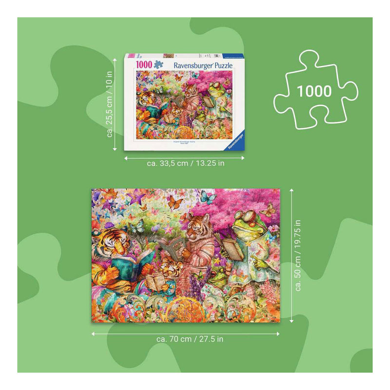 ギャラリービューアに画像をロードする, Ravensburger puzzel boekenclub 1000 stukjes