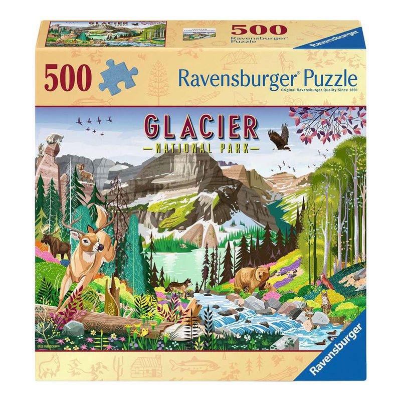 Load image into Gallery viewer, Ravensburger legpuzzel glacier national park - 500st.