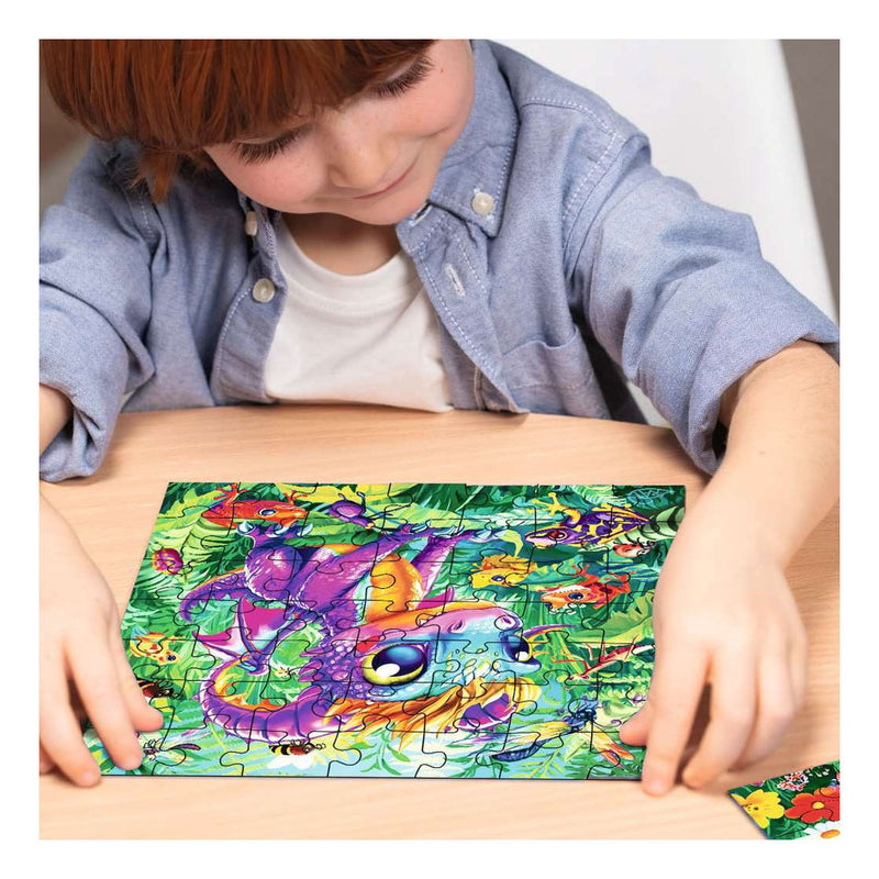 Afbeelding laden in galerijviewer, Ravensburger – baby garden dragons – kinderpuzzel – 150 xxl stukjes