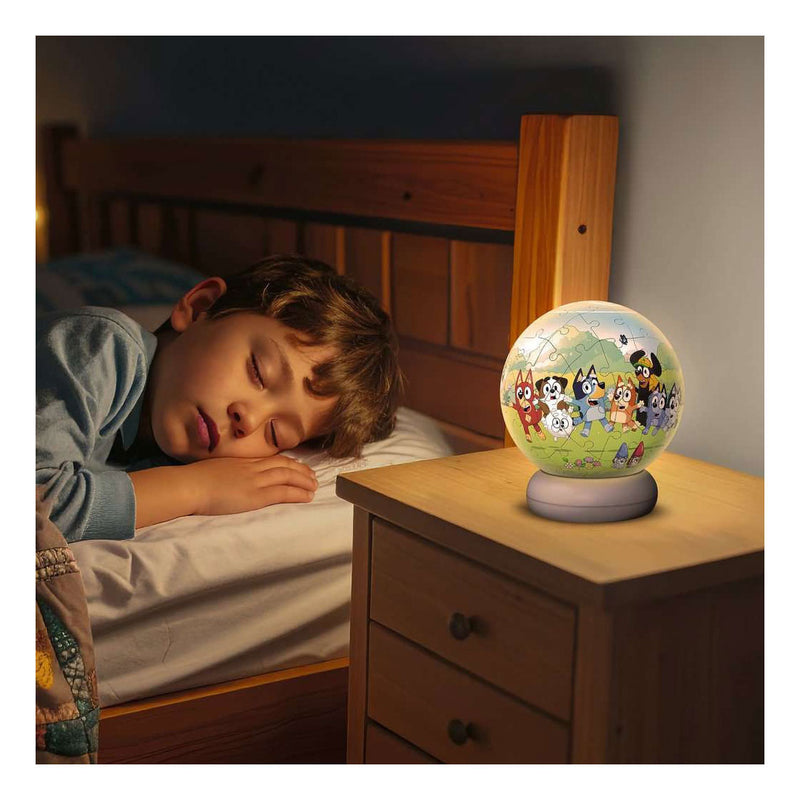 Load image into Gallery viewer, Ravensburger 3d puzzel nachtlamp bluey - 73st.