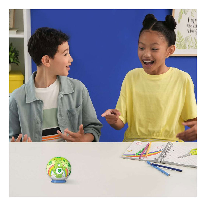 Afbeelding laden in galerijviewer, Ravensburger – care bears: good luck bear – 3d puzzle-ball – 55 stukjes