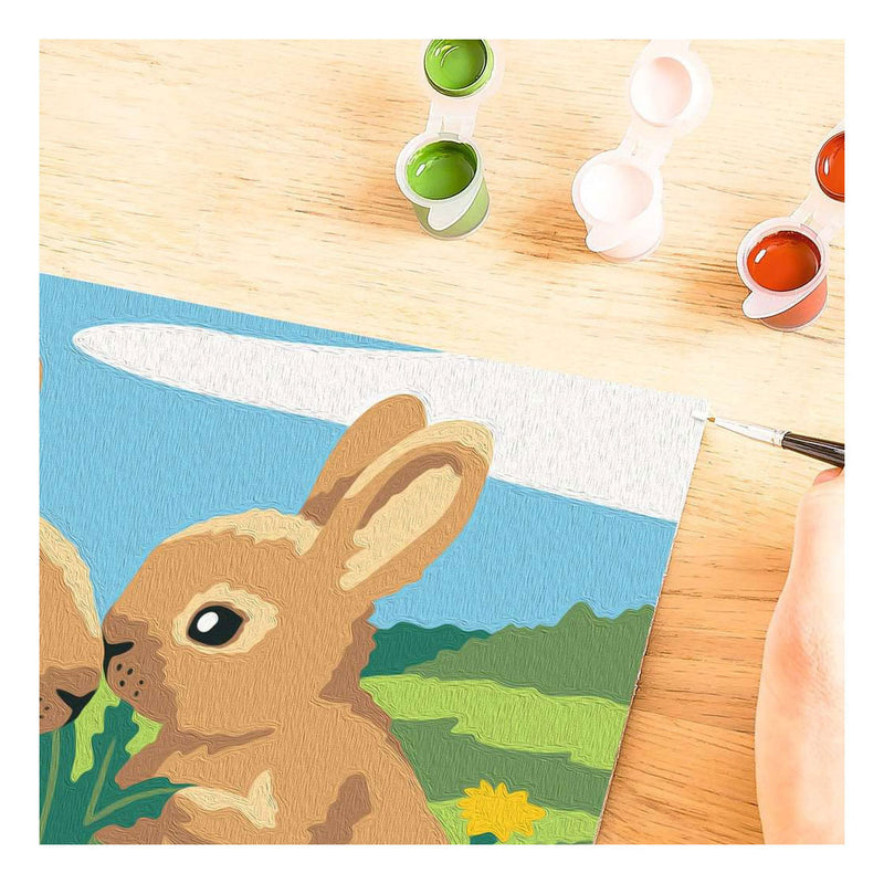 Load image into Gallery viewer, Ravensburger creart schilderen op nummer - konijnen vriendjes